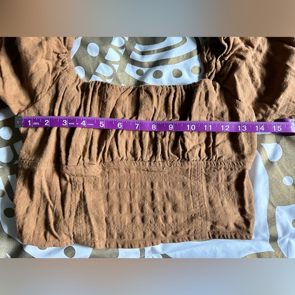 Brown Wild Fable LS Crop Top - Picture 6 of 8